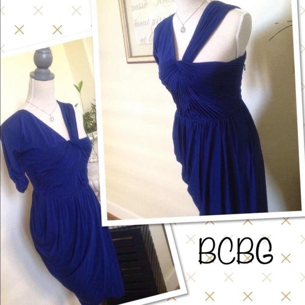 BCBG sexy dress.